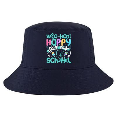 Woo Hoo Happy Last Day Of School Fun Teacher Student Cool Comfort Performance Bucket Hat