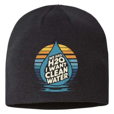 We Had H2o I Want Cleaning Water The Cleanest Water Sustainable Beanie