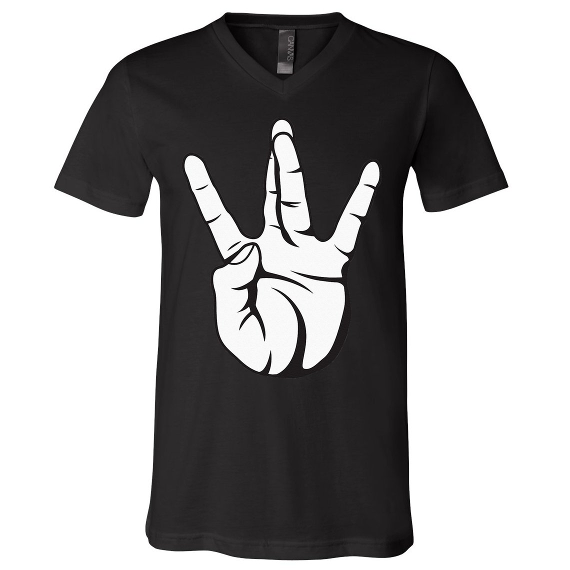 Westside Hip Hop Gangsta Rap V-Neck T-Shirt
