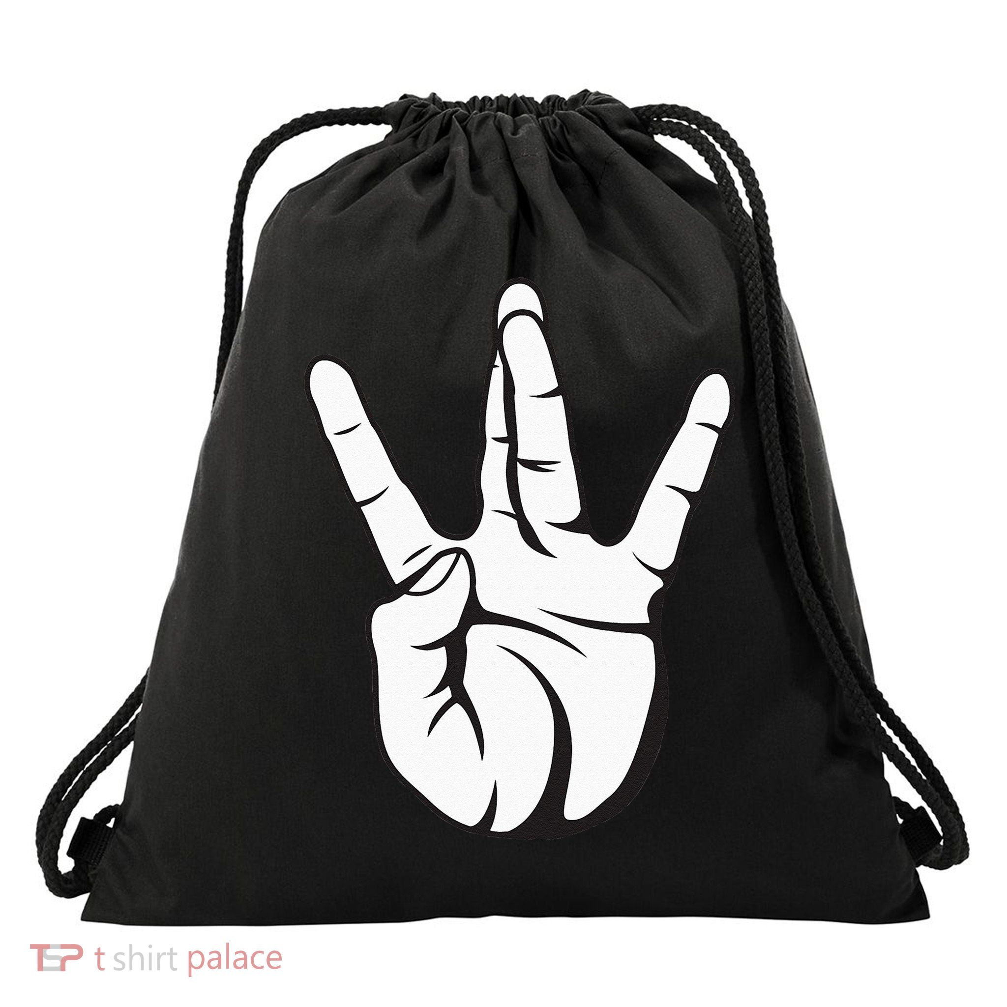 Westside Hip Hop Gangsta Rap Drawstring Bag