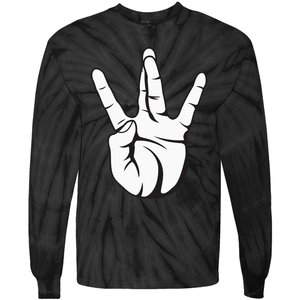 Westside Hip Hop Gangsta Rap Tie-Dye Long Sleeve Shirt