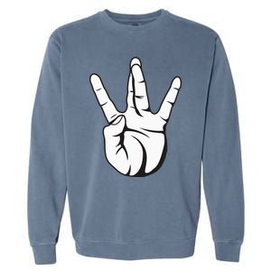 Westside Hip Hop Gangsta Rap Garment-Dyed Sweatshirt