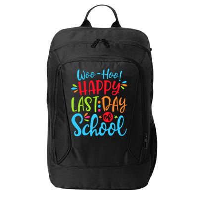 Woo Hoo Happy Last Day Of School City Backpack