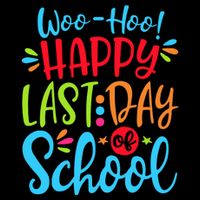 Woo Hoo Happy Last Day Of School Drawstring Bag