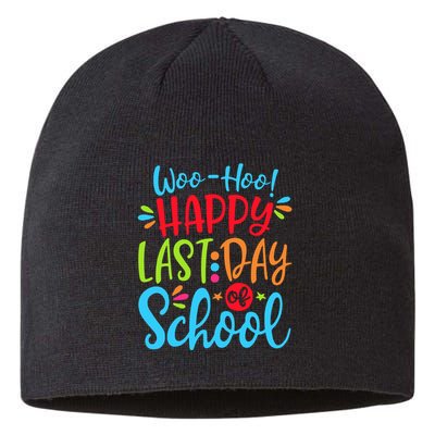 Woo Hoo Happy Last Day Of School Sustainable Beanie