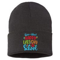 Woo Hoo Happy Last Day Of School Sustainable Knit Beanie