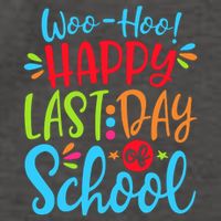 Woo Hoo Happy Last Day Of School Vector Backpack