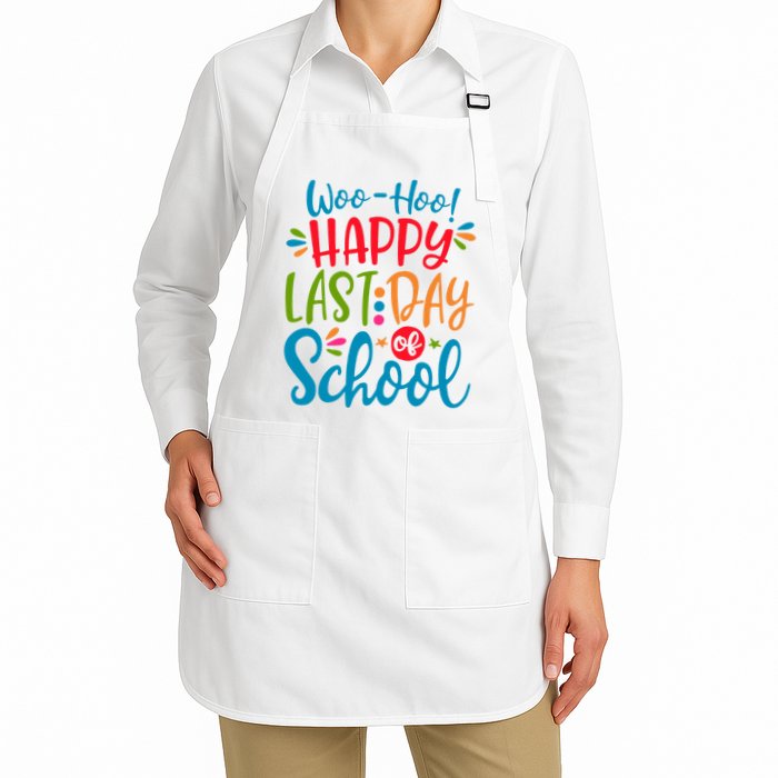 Woo Hoo Happy Last Day Of School Apron