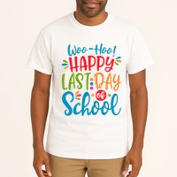 Woo Hoo Happy Last Day Of School Tall T-Shirt
