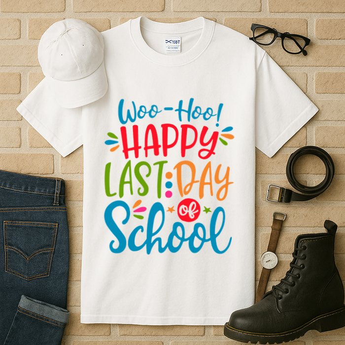 Woo Hoo Happy Last Day Of School Tall T-Shirt