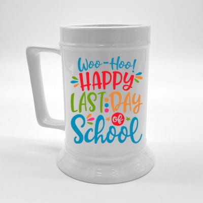 Woo Hoo Happy Last Day Of School Beer Stein