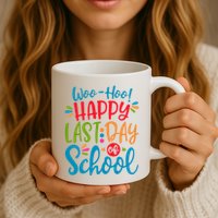Woo Hoo Happy Last Day Of School Mug