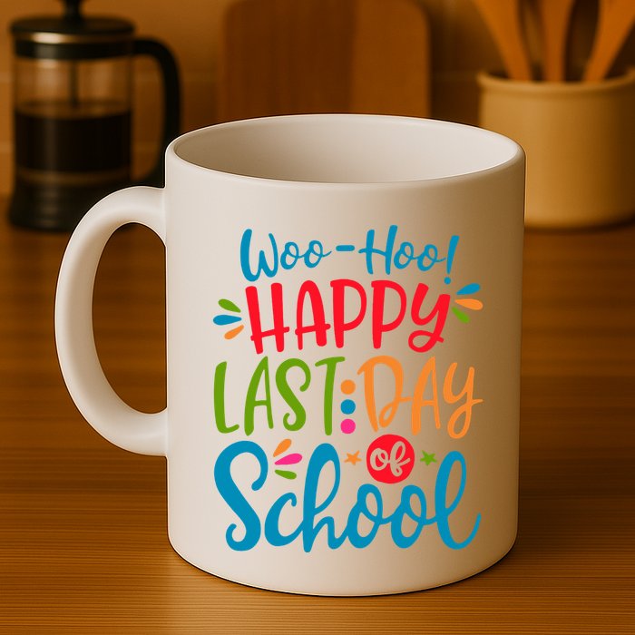 Woo Hoo Happy Last Day Of School Mug