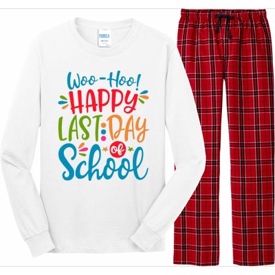 Woo Hoo Happy Last Day Of School Long Sleeve Pajama Set