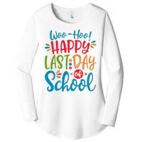 Woo Hoo Happy Last Day Of School Women's Perfect Tri Tunic Long Sleeve Shirt