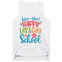 Woo Hoo Happy Last Day Of School Tank Top