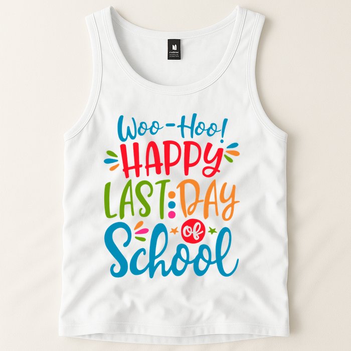 Woo Hoo Happy Last Day Of School Tank Top
