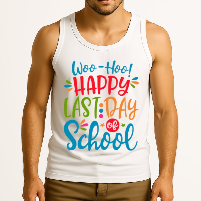 Woo Hoo Happy Last Day Of School Tank Top