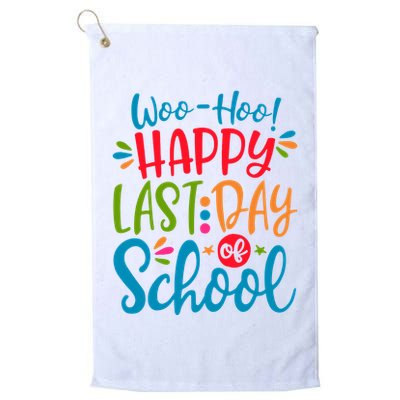 Woo Hoo Happy Last Day Of School Golf Towel