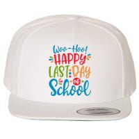 Woo Hoo Happy Last Day Of School Wool Snapback Cap