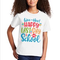 Woo Hoo Happy Last Day Of School Kids T-Shirt