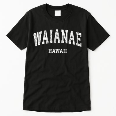 Waianae Hawaii Hi Vintage Varsity Sports Tall T-Shirt