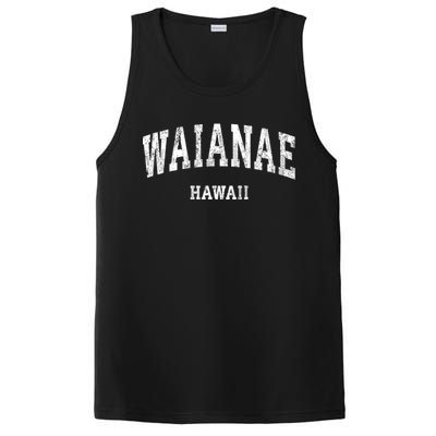 Waianae Hawaii Hi Vintage Varsity Sports PosiCharge Competitor Tank