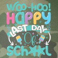 Woo Hoo Happy Last Day Of School Fun Teacher Student Legacy Tie Dye Trucker Hat