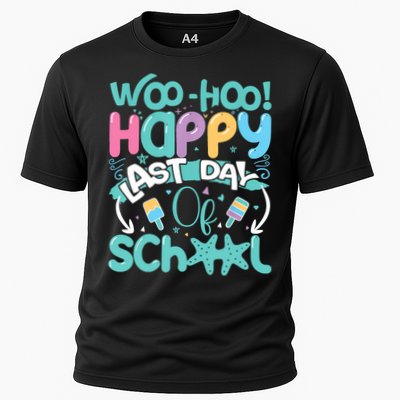 Woo Hoo Happy Last Day Of School Fun Teacher Student Performance Shirt