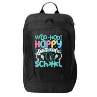 Woo Hoo Happy Last Day Of School Fun Teacher Student City Backpack