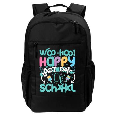Woo Hoo Happy Last Day Of School Fun Teacher Student Backpack