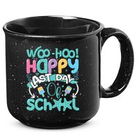 Woo Hoo Happy Last Day Of School Fun Teacher Student 15oz Campfire Ceramic Mug