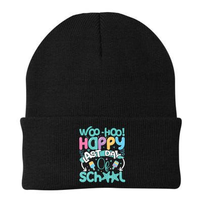 Woo Hoo Happy Last Day Of School Fun Teacher Student Beanie