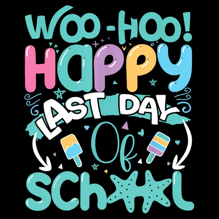Woo Hoo Happy Last Day Of School Fun Teacher Student 16 in Basic Backpack