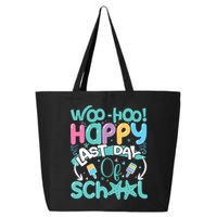Woo Hoo Happy Last Day Of School Fun Teacher Student 25L Jumbo Tote
