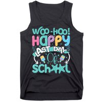 Woo Hoo Happy Last Day Of School Fun Teacher Student Tank Top