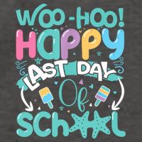 Woo Hoo Happy Last Day Of School Fun Teacher Student Vector Backpack