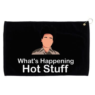 WhatS Happening Hot Stuff Grommeted Golf Towel