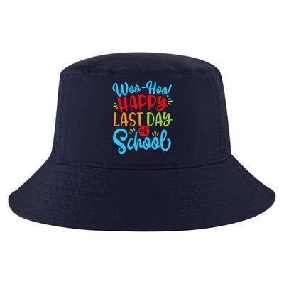 Woo Hoo Happy Last Day Of School Fun Teacher Student Cool Comfort Performance Bucket Hat