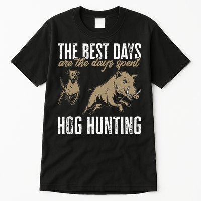 Wild Hog Hunting Dog Boar Hunting Tall T-Shirt
