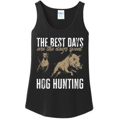 Wild Hog Hunting Dog Boar Hunting Ladies Essential Tank