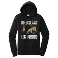 Wild Hog Hunting Dog Boar Hunting Women's Pullover Hoodie