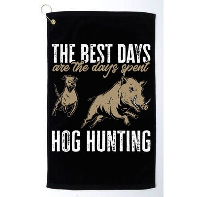 Wild Hog Hunting Dog Boar Hunting Golf Towel