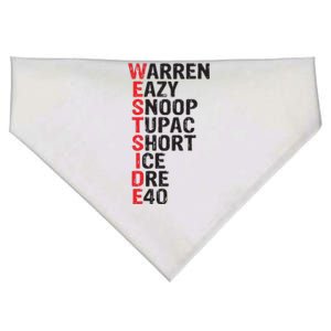 Westside Hip Hop Rap Music Legends USA-Made Doggie Bandana