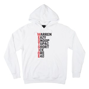 Westside Hip Hop Rap Music Legends Hoodie