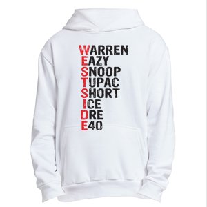 Westside Hip Hop Rap Music Legends Urban Pullover Hoodie