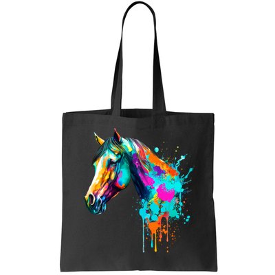 Watercolor Horse Head Bag