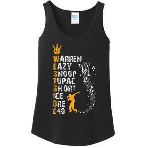 Westside hip hop rap music legends Ladies Essential Tank