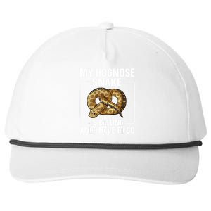 Western Hognose Hoggy Hognose Snake Snapback Five-Panel Rope Hat