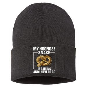 Western Hognose Hoggy Hognose Snake Sustainable Knit Beanie